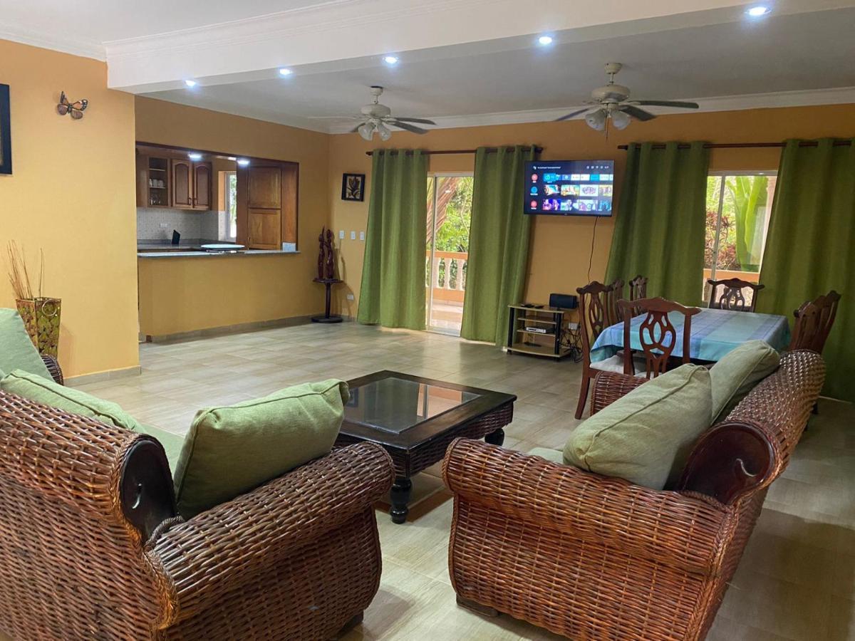 4 Bedroom Villa, Security, Private Pool, Ocean View Sosua Exterior photo