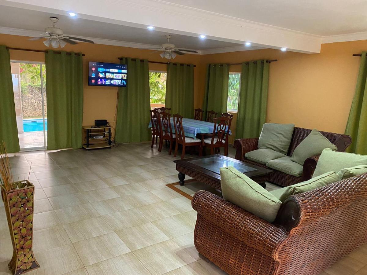 4 Bedroom Villa, Security, Private Pool, Ocean View Sosua Exterior photo